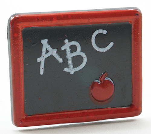 Dollhouse Miniature ABCW Blackboard 2Pcs